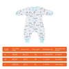 HappyFlute 0-20℃ Autumn&Winter Cotton Clip Long Sleeve Air Condition Front&Rear Zipper Open Anti Kick Baby Sleeping Bag For 0-6Y