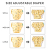 HappyFlute 2Pcs/Pack Baby Swim Diaper Waterproof Adjustable Cloth Diapers Swimwear for Kids Pool Pant Swimming Lessons/Holiday