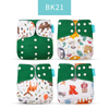 Happyflute New Desig Hot Sale OS Pocket Diaper Washable&Reusable Absorbent Ecological Diaper Cover Adjustable Baby Nappy