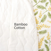 Happyflute Baby Sleeping Bag 1.0Tog Bamboo Cotton Print Vest Sleep Sack For 0-2 years Newborn Baby
