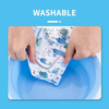 HappyFlute Baby Cloth Diaper Month Position Pattern Eco-Friendly Reusable Diapers Fit 3-15kg Baby Boys and Grils
