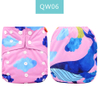 HappyFlute Baby Pocket Cloth Diaper Digital Position Eco-Friendly Diapers With Pocket One Size Fit 3-15kg Baby Boys and Grils
