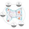 HappyFlute OS Baby Diaper Cover Newest Colorful Binding Cover Waterproof &Reusable Nappy Cover 1Pcs
