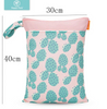 Happy Flute 1PC Reusable Waterproof Fashion Prints Wet Dry Diaper Bag