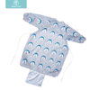 Happyflute Multifunctional Baby Long Sleeve Bib Waterproof Smock Feeding Apron Coverall Infant Burp Cloth Bandana Bibs