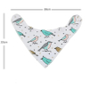 HappyFlute 4pcs a lot burp brand baby bibs saliva towel Arrow animal cartoon burp cloths triangle cotton bandana accessories