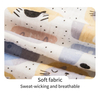 HappyFlute Sleeping Bags For Baby 3-18Months Summer Thin Baby One-Piece Sleepwear Cute Print Cartoon Sleepsack Anti-Kick Blanket